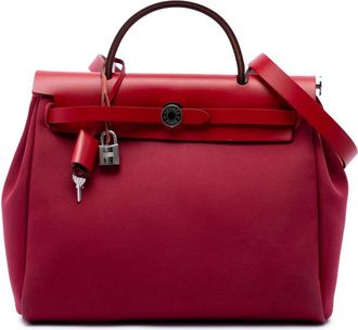 Herm&egrave;s Pre-owned Hermes Toile Verso Herbag Zip 31 Ladies 8EVKI2TG5P9JNIS8