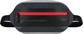 Piquadro Marsupio con applicazione - Grigio