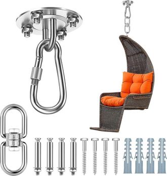 OEM Gancho De Techo, Hamacas Para Sillas Colgantes, Columpios Y Accesorios, Soporte Para Saco De Boxeo, Capacidad De Carga M&aacute;xima De 450 Kg Con Dise&ntilde;o De 