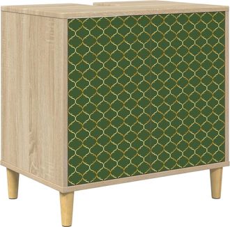 vidaXL Mueble De Cuarto De Ba&ntilde;o Geleen Sonoma 60 X 40 X 60 Cm Vidaxl