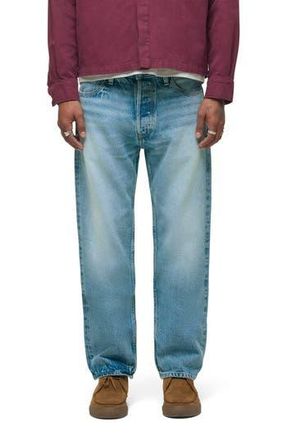 Hudson Rylan Relaxed Straight Leg Jeans in Overland at Nordstrom Rack, Size 30