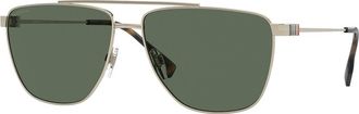 Burberry BE3141 BLAINE Asian Fit 110971 Mens Sunglasses Gold Size 61