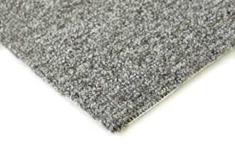 My Home Teppichboden »Bruno, Schlinge« rechteckig 4 mm Höhe meliert, Breite 400, robust, rutschsicher, 100% recyceltes Polyester