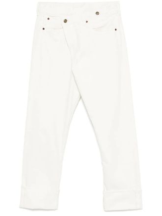 R13 Crossover jeans - Wit