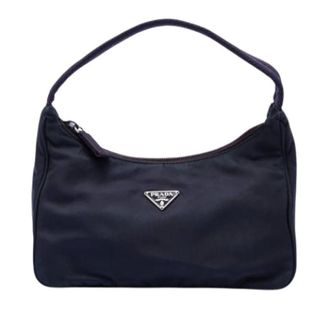Prada Pre-owned Mini Shoulder Bag - Dames - Pre-owned - Paars - Maat: ONE Size Nylon