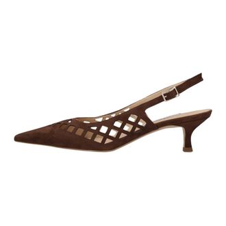 Stefano Lauran Slingbacks 18819 - Dames - Schoenen - Bruin - Maat: 38 EU