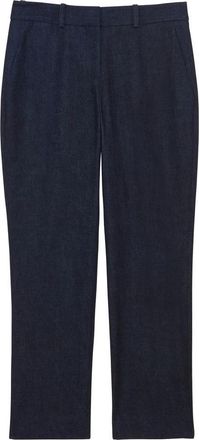 Ines De La Fressange Audrey Broeken - Dames - Vrijetijds broeken - Blauw - 2XS - Katoen - Broeken