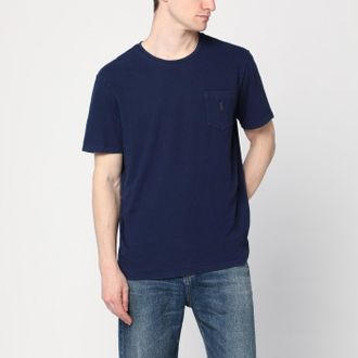 Polo Ralph Lauren Navy Blue Cotton T Shirt