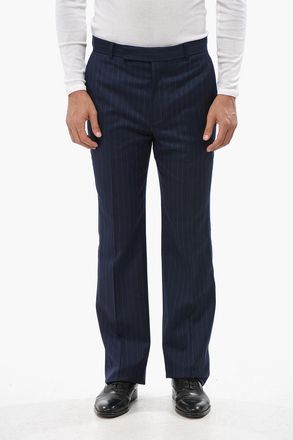 Givenchy Pantaloni Gessati in Lana Givenchy