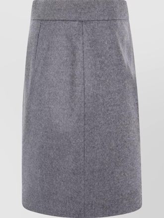 Max Mara wool high-rise mini skirt