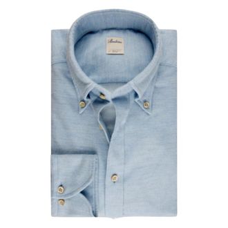 Stenstr&ouml;ms RC Cuff Shirt - Heren - Casual Overhemden - Blauw - L - Katoen - Overhemden