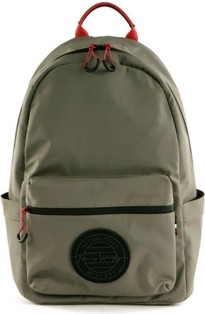Tommy Hilfiger TH Signature Backpack Am0am08105, Mens Backpacks, One Size, Brown (Nomad), One Size