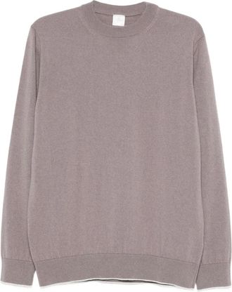 Eleventy Maglione girocollo in cashmere - Viola