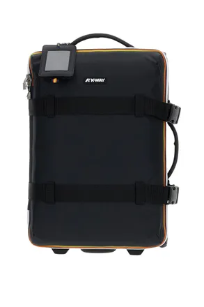 K-Way Black Blossac S Double Wheel Trolley
