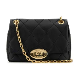 Burberry Shoulder Bags, female, Black, Size: ONE SIZE Small Strand Bag