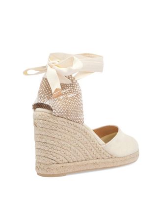 Castaner Wedge Espadrille Sandals - Beige