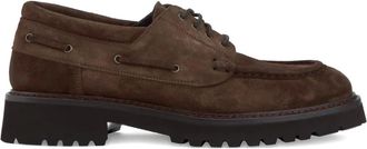 Calce Su&egrave;de derby schoenen - Bruin