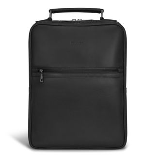 Champs Luggage Onyx / Leather Compact Backpack