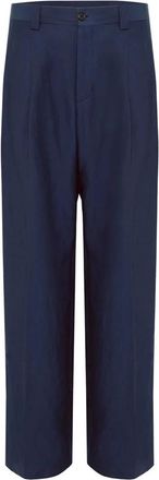 Laneus Uomo, Pantaloni, Blu, M, new
