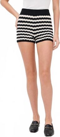 Show me your Mumu Inez Short In Black/white Stripe