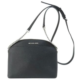 Michael Kors Pre-owned Cross Body Bags, female, Black, Size: ONE SIZE Pre-owned Plastic shoulder-bags