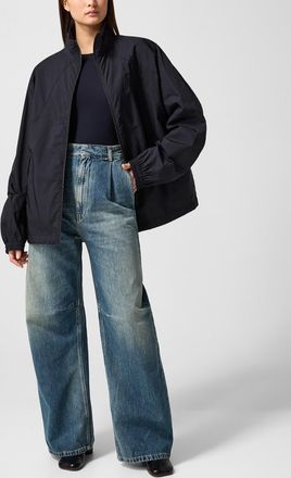 Maison Margiela Womens Faded wide-leg jean