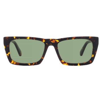 Off-white ALBANY Green Square Unisex Sunglasses OERI13E 6055 56
