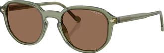 Vogue Eyewear Vo 5707S Zonnebrillen - unisex - Zonnebrillen - Groen - 51 MM - Accessoires