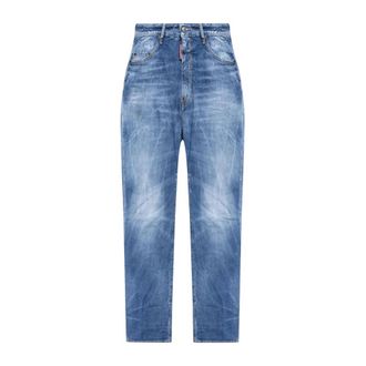 Dsquared2 Jeans, Heren, Blauw, M, Heren 5-Pocket Broek