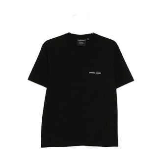 Canada Goose T-Shirts, male, Black, Size: 2XL Camiseta MC Novo