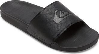 Quiksilver Sandale QUIKSILVER Rivi, Herren, Gr. 10 (43), schwarz (schwarz 1), Obermaterial:Obermaterial: Synthetikmaterial / Aussensohle: Gummi;, Schuhe Sandale