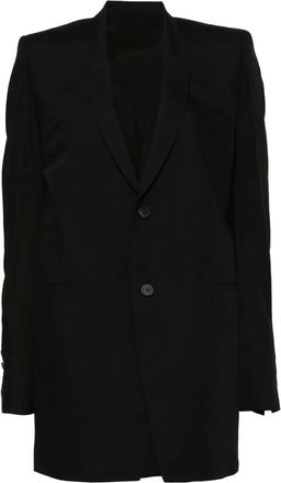 Rick Owens Blazer sartoriale Dirt - Nero