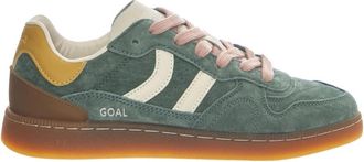 Coolway Goal Sneakers - Dames - Sneakers - Groen - 38 EU - Katoen - Schoenen