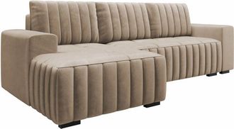 Mirjan24 Mobilier1 - Sof&aacute; rinconero Columbus 154, Manila 21, Funci&oacute;n de descanso, Almacenaje, 240x140x85cm, 0