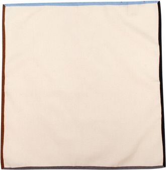 Roda Cream Cashmere and Silk Pocket Square