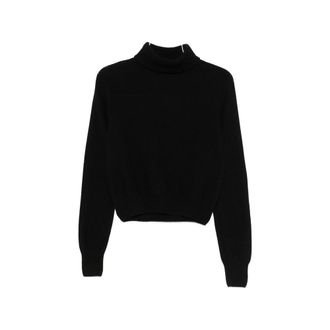 BASERANGE Roll-neck Ribbed-trim Sweater