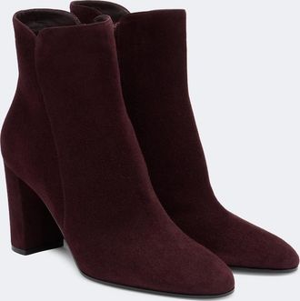 Gianvito Rossi Suede ankle boots