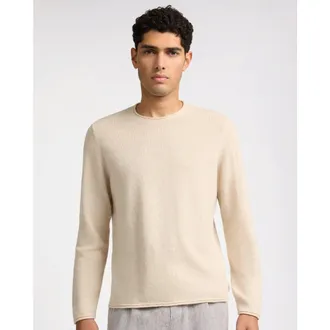 Onia Linen Cashmere Rollneck Sweater in Natural Melange at Nordstrom, Size Xx-Large