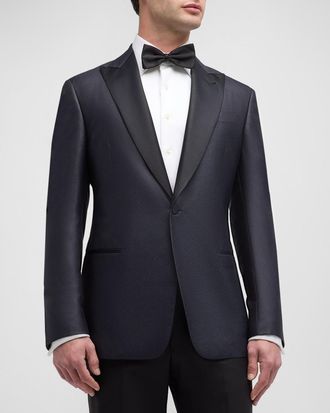Giorgio Armani Mens Textured Dinner Jacket
