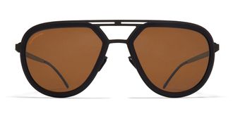 Mykita Cypress Polarized 579 Mens Sunglasses Gold Size 54