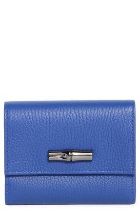 Longchamp Essential Compact Wallet in Cobalt at Nordstrom Rack