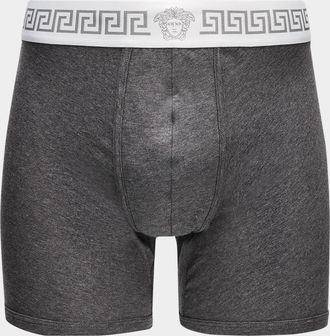 Versace Men & apos;s Medusa Head Greca Boxer Briefs