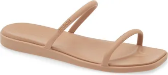 Crocs Miami Slide Sandal in Milk Chocolate at Nordstrom, Size 10