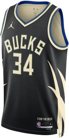 Nike Zwarte Statement Giannis Antetokounmpo Shirt - Heren - Fitness - Zwart - 2XL - Fitness