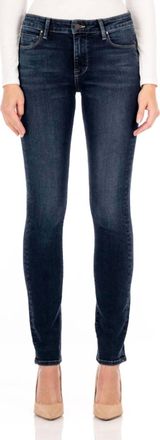 Fidelity Stevie Mid Rise Straight Leg Jeans In Royalton