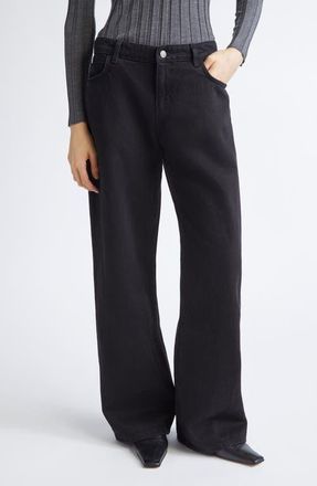 Nackiyé Uptown Jeans in Noir at Nordstrom, Size 10 Us