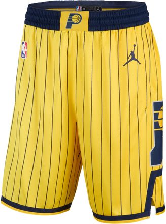 Nike Mens Indiana Pacers Dri-FIT NBA Swingman Shorts in Yellow | HM4865-729