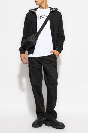 Moncler Pants With Pockets, Mens, Black