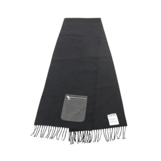 Loewe Pre-owned Shawl - Dames - Pre-owned - Zwart - Maat: ONE Size Wol
