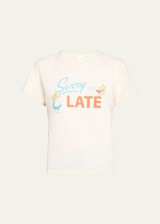 Re/Done Alice Late Classic T-Shirt